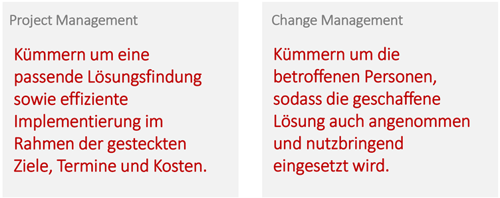 Projektmanagement-Trends – Der Unterschied zwischen Projekt- und Change Management
