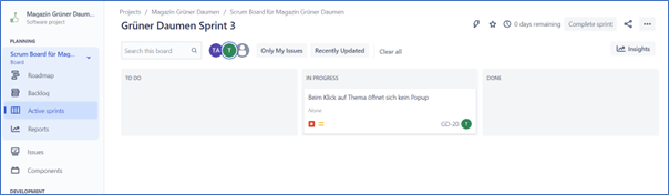 Scrum Master Jira –Quick Filter for Assignees