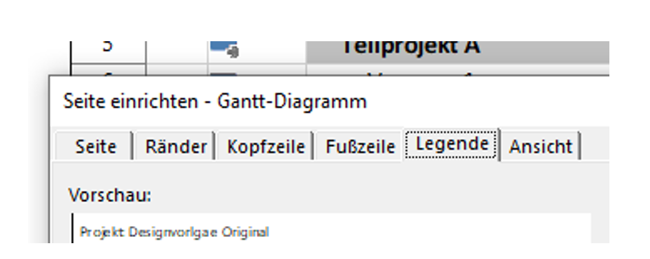 Projektpläne drucken Microsoft Project