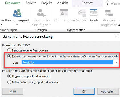 MS Project Multiprojektmanagement ohne Project Server