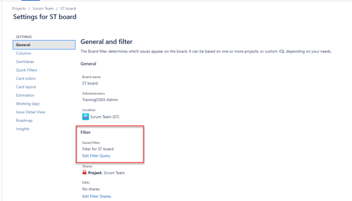 Jira agiles / klassisches Projektmanagement - Filter
