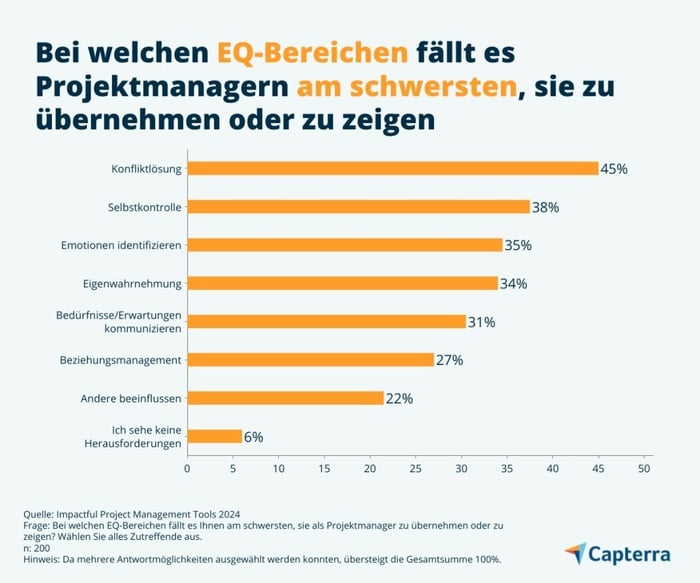Emotionale Intelligenz Bereiche im Projektmanagement