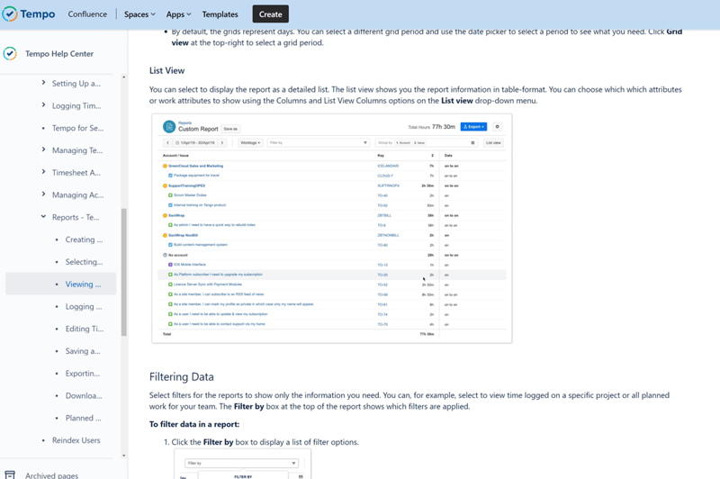 Projektmanagement mit Jira - Tempo Planner